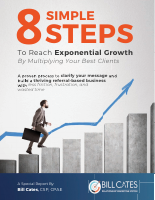Bill Cates_8 Simple Steps to Reach Exponential Growth.pdf